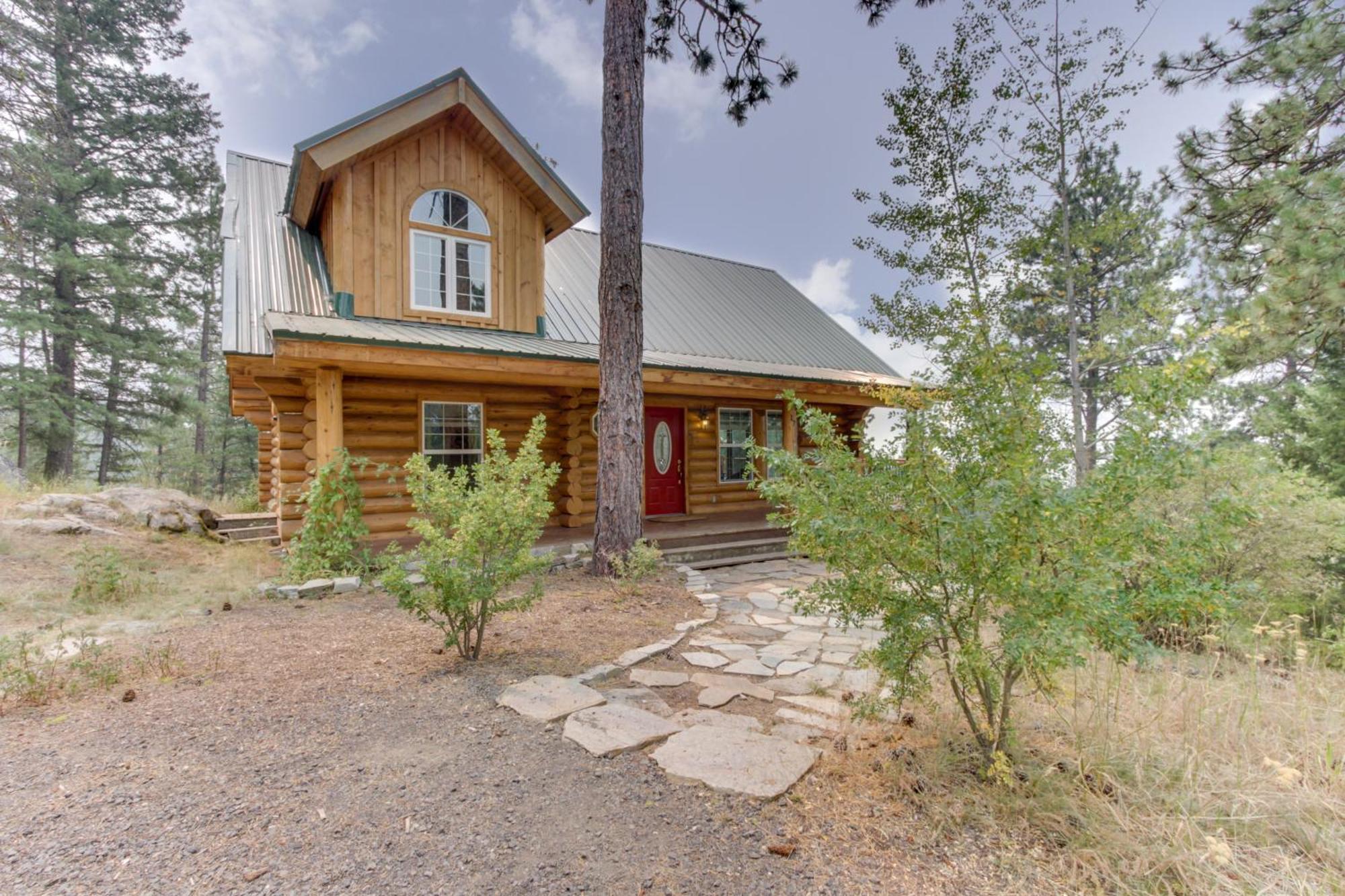 Cascade Lakeview Log Cabin ภายนอก รูปภาพ