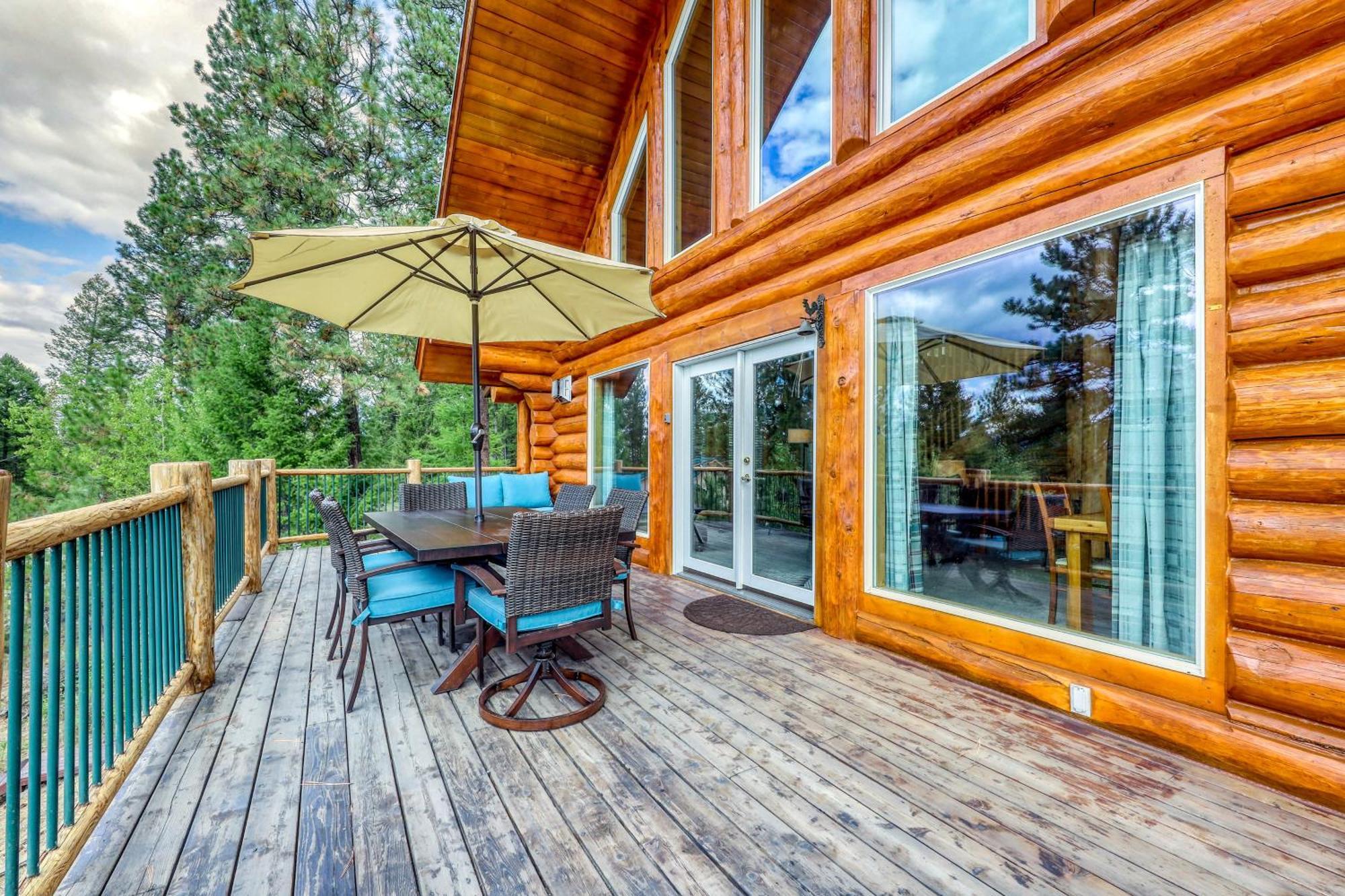 Cascade Lakeview Log Cabin ภายนอก รูปภาพ
