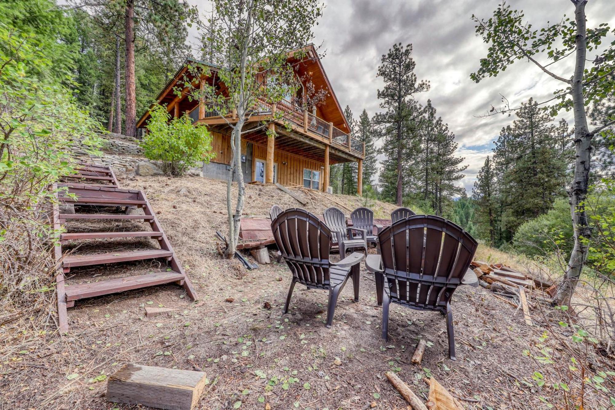 Cascade Lakeview Log Cabin ภายนอก รูปภาพ