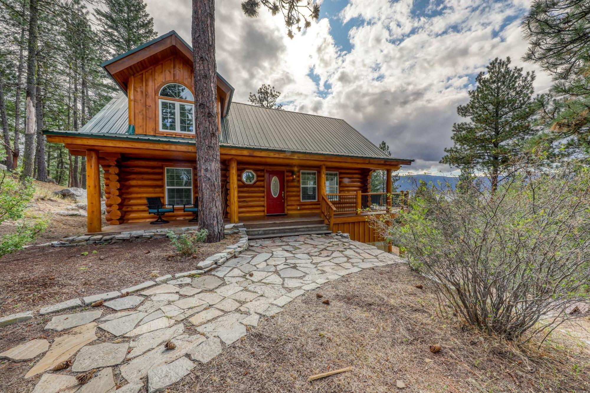Cascade Lakeview Log Cabin ภายนอก รูปภาพ